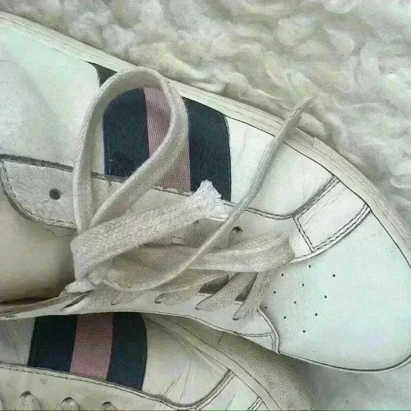 Greats Royale Purple Stripe Sneakers - Picture 6 of 8